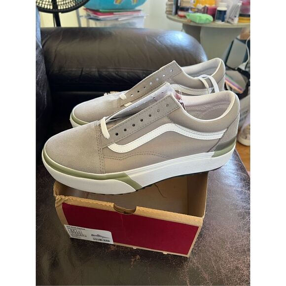 Vans Old Skool Stacked Pastel Drizzle/True White - Picture 1 of 8